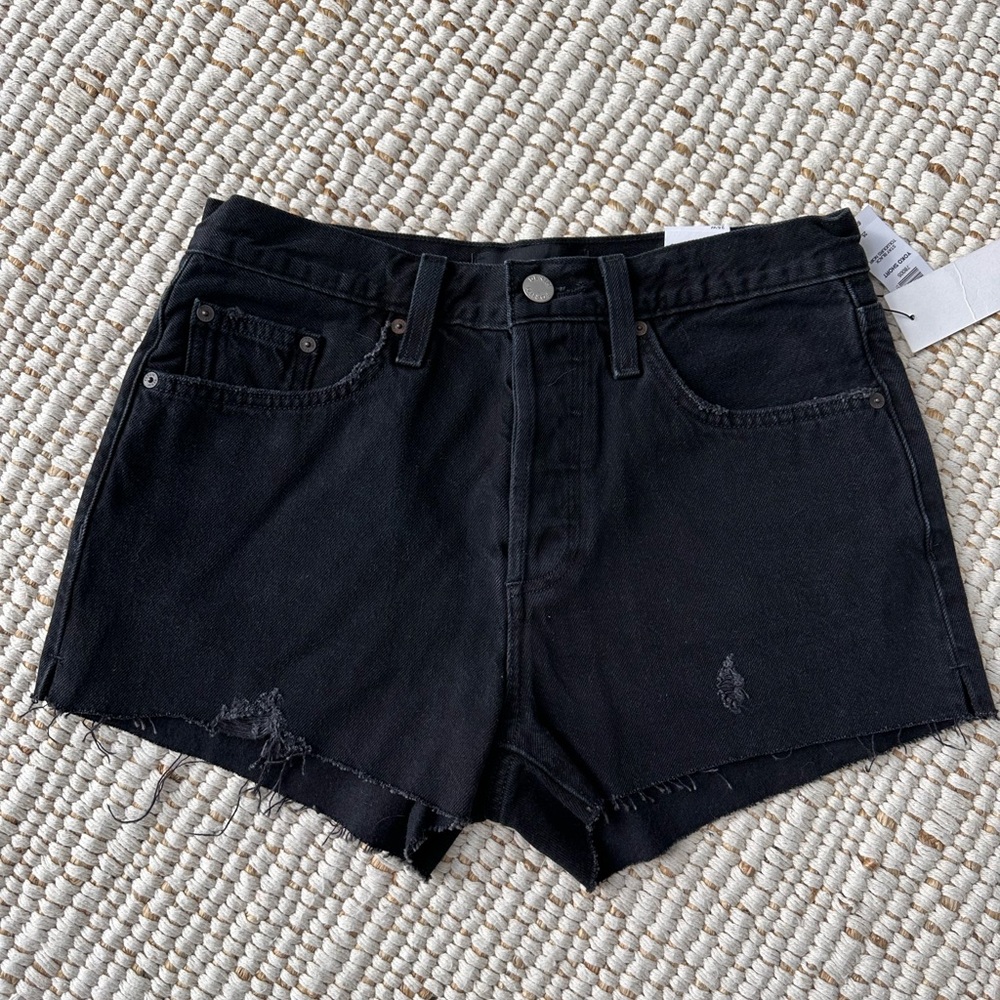 Aritzia Denim Forum YOKO Short Black